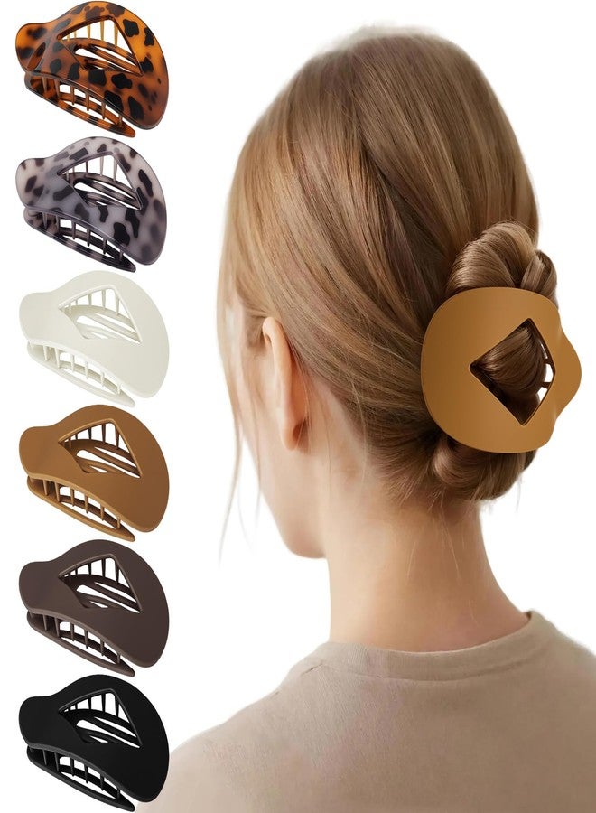 Holifada French Hair Clips,Flat Hair Clips for Women,No-Slip Claw clips for Thick & Thin Hair,Strong Hold Styling Barrettes Accessories (Style 2) - Image 1